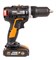 Аккумуляторная ударная дрель-шуруповерт WORX WX367.1 с набором оснастки 158 шт - фото 331045 Аккумуляторная ударная дрель-шуруповерт WORX WX367.1 с набором оснастки 158 шт - фото 331045