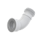 Гофра для унитаза AlcaPlast A97 DN80/110 x 100/120 мм, L240-600 мм - фото 337845