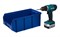 Пластиковый ящик Стелла-техник V-3-синий - фото 345011 Пластиковый ящик Стелла-техник V-3-синий - фото 345011