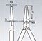 Круглогубцы KNIPEX KN-2206160 - фото 35258