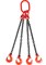 Строп цепной TOR 4СЦ г/п 2,36 т 6,5 м с самозакрывающимися крюками, шт - фото 358223 Строп цепной TOR 4СЦ г/п 2,36 т 6,5 м с самозакрывающимися крюками, шт - фото 358223