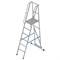 Алюминиевая лестница-платформа Мегал фиксированной высоты передвижная с траверсой ЛПФВА Н=1,5-5 - фото 377338 Алюминиевая лестница-платформа Мегал фиксированной высоты передвижная с траверсой ЛПФВА Н=1,5-5 - фото 377338