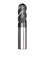 Концевая твердосплавная фреза TiAlN TOTEM 16x30/89 мм, хв.16 мм, Z=4, сферическая, ц/х ПрофОснастка FBK0500260 - фото 384594