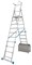 Телескопическая лестница с платформой Krause Stabilo 8-10 127648 - фото 386075 Телескопическая лестница с платформой Krause Stabilo 8-10 127648 - фото 386075