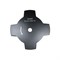 Стальной 4-х лопастной нож для триммеров GREENWORKS 2905907 - фото 405892