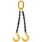 Строп цепной TOR 2СЦ г/п 7,5 т 2,1 м крюки с широким зевом Строп цепной TOR 2СЦ г/п 7,5 т 2,1 м крюки с широким зевом