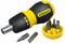 Отвертка Stubby Multibit с реверсом + 6 бит Stanley 0-66-358 Отвертка Stubby Multibit с реверсом + 6 бит Stanley 0-66-358