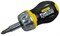 Отвертка FatMaxXtreme Multibit Stubby с храповым механизмом + 6 бит Stanley 0-69-221